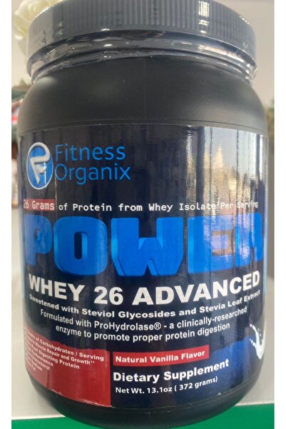 Fitness Organix واي باور 26 بنكهة الفانيليا المتقدمة