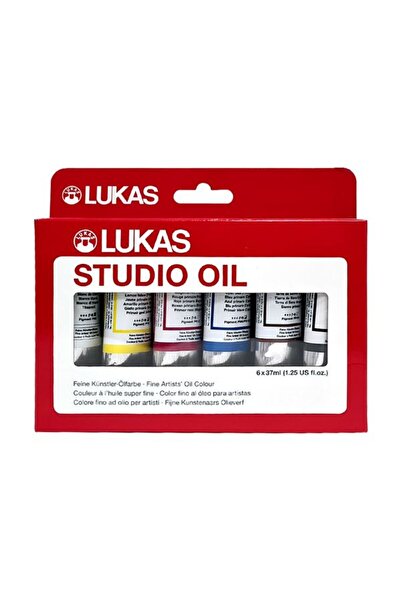 Lukas STUDIO 6X37ML OIL PAINT SET