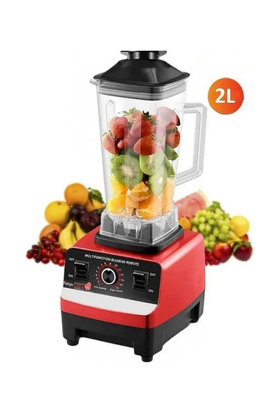 REFURA Rivora - Electric Blender - 2 Liters - Red
