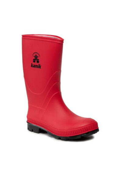 Kamik Παιδικές μπότες unisex από καουτσούκ EK4149 κόκκινες