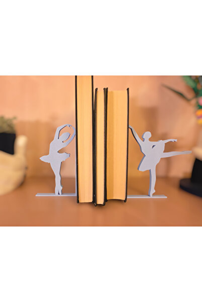 Plywoody Toys and More Balerin Konseptli 2'li Kitap Tutucu Seti