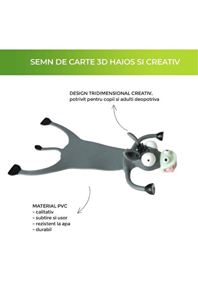 zioda smart essentials Semn de carte 3D,
