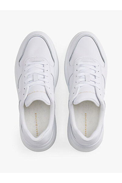 Tommy Hilfiger kadın patent platform sneaker