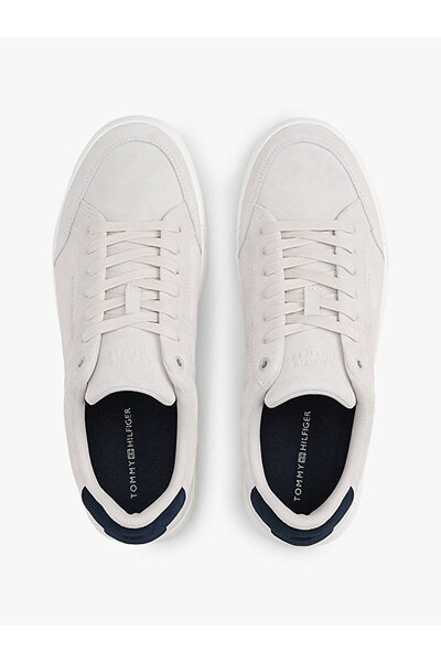 Tommy Hilfiger Men's Th Court Summer Suede Sneaker