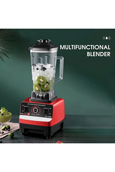 REFURA Rivora - Electric Blender - 2 Liters - Red