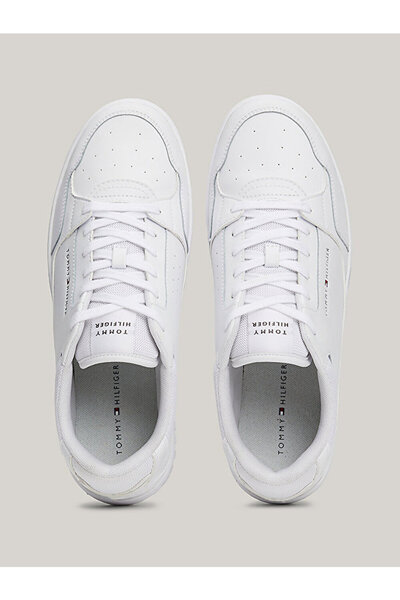 Tommy Hilfiger Men's Th Basket Core Leather Sneaker