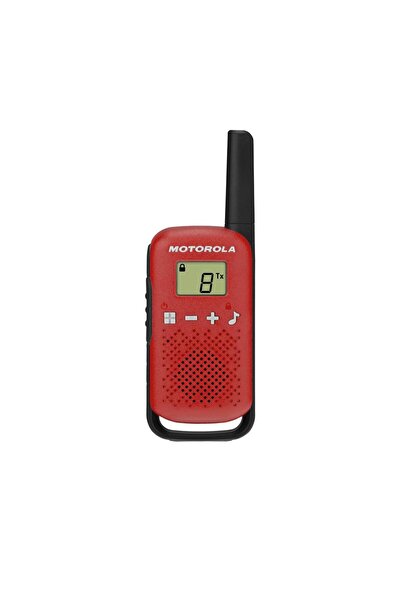 Motorola Set of 2 Motorola T42 Two-Way Radios, Talkabout Professional Twin pack Red