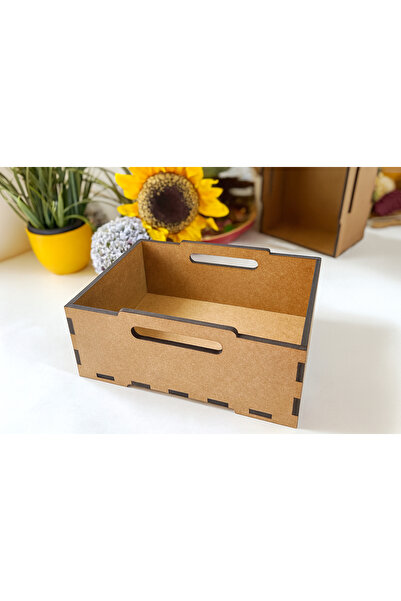 Babrika Demonte MDF Ahşap Saklama ve Düzenleme Kutusu – Oyuncak, Hobi ve Ev Eşyası Organizeri