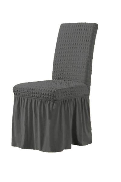 StarMall brürümcük ETEKLİ sandalye kılıfı, lastikli,esnekli sandalye örtüsü 1 adet