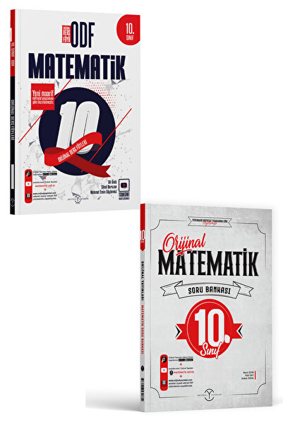 Orijinal Yayınları 10. Sınıf Matematik ODF ve Soru Bankası Seti 2026