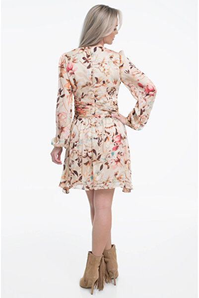 Guess Romina Kadın Çok Renkli Elbise W5YK20WDW82-P1MN