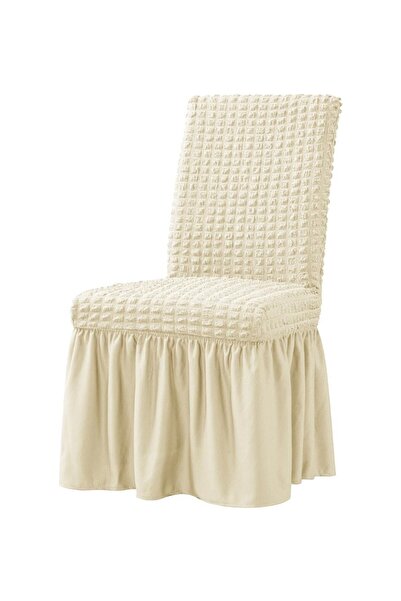 StarMall brürümcük ETEKLİ sandalye kılıfı, lastikli,esnekli sandalye örtüsü 1 adet