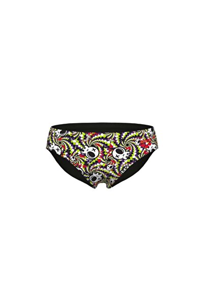 ARENA BOY'S FUN SKULLS SWIM BRIEFS MULTI BLACK-BLACK