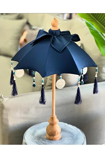 zepce design Ahşap Ayaklı Dekoratif Şemsiye