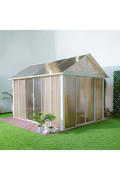 Danube Home Alfa House 3x4m Gazebo | Aluminum Frame | Weather Resistant Canop...