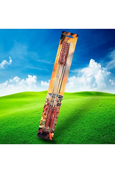 Relax مجموعة أسياخ الشواء المكونة من 4 قطع