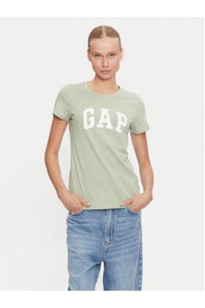 GAP Γυναικείο T-Shirt 417797-14 Πράσινο