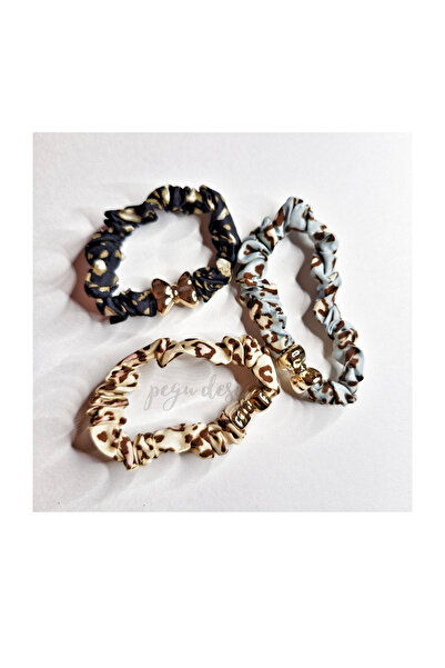 pegu baby collection Cataramă din cauciuc din material textil leopard cu figu...