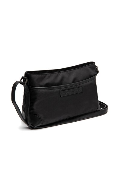 The Chesterfield Brand Women's bag made of nylon and genuine leather, The Chesterfield Brand, Nevon, Black