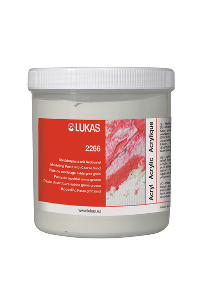 Lukas MODELING PASTE 500ML COARSE SAND