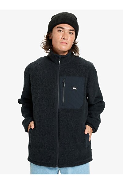 Quiksilver Clean Coast Fz Anthracite - Solid Men's Fleece Jacket Eqypf03066-11793