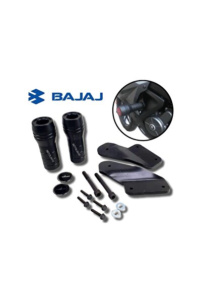 MOTOLİNAS KORUMA TAKOZU 2 li SET 12 PARÇA SİYAH 2015-2023 - PULSAR RS 200