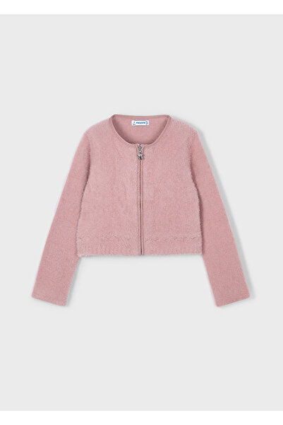 MAYORAL Дівчачий рожевий м'який в'язаний кардиган (4-10 років) – стильний і з...