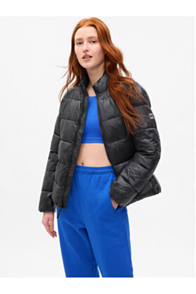 GAP Γυναικείο Μπουφάν Μετάβασης 724309 Μαύρο