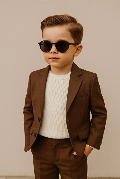 meriç bebe - bütün çocuklar melektir. mrc Boy's Thessaloniki Knitted Crew Neck Stretchy Sweater – 0-5 Years Old Domestic Production