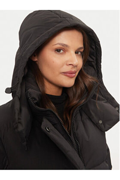 Geox Γυναικείο Μπουφάν με Πούπουλα W4625R-T3155 Μαύρο