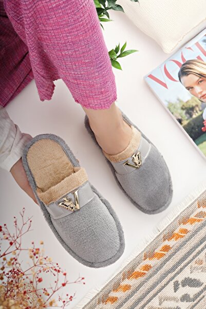 Modafırsat Жіночі домашні капці з плюшу, що можна прати, з вовняною підкладкою, капці для гостей, весільний набір, капці для нареченої