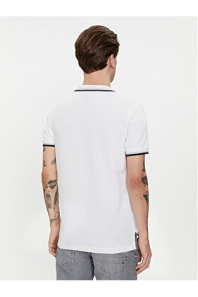 Geox Ανδρικό Πόλο M4510Q-T2649 Λευκό