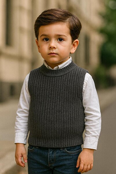 meriç bebe - bütün çocuklar melektir. mrc Boy's Thessaloniki Knitted Crew Neck Stretchy Sweater – 0-5 Years Old Domestic Production