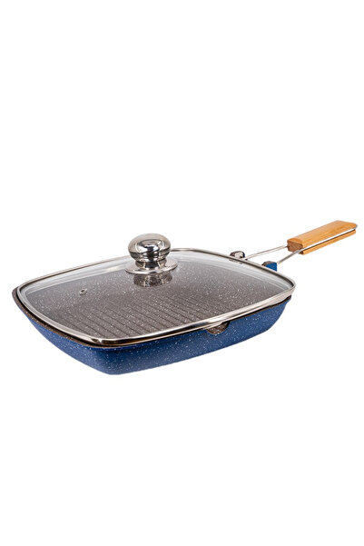 Wertcraft Tigaie grill cu interior antiaderent Blaumann, 24cm, BL-2400-24