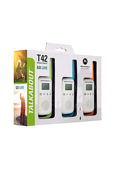 Motorola Set 3xStatie radio, Motorola, Talkabout T42 Triple, Multicolor