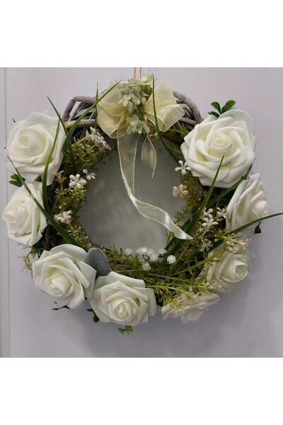 esdekor 30cm door wreath handmade
