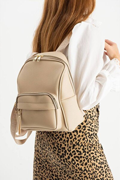 change time Backpack with Front Pocket and Zipper, 4 Compartments, Width: 25 Cm, Length: 30 Cm, Depth: 12 cm