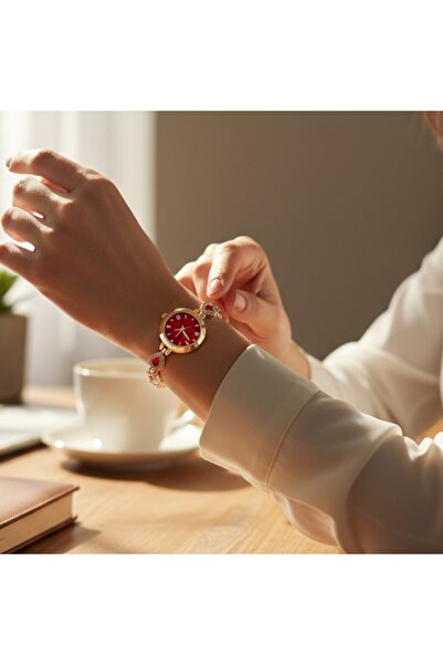 Neorney Taş Kordonlu Zarif Kadın Kol Saati