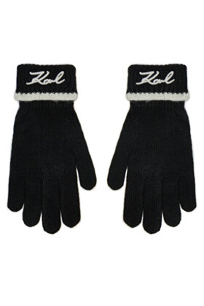 Karl Lagerfeld γυναικεία γάντια 246W3601 μαύρα