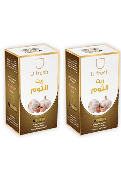 U FRESH PACK OF 2 Garlic oil for hair and body 125 ml