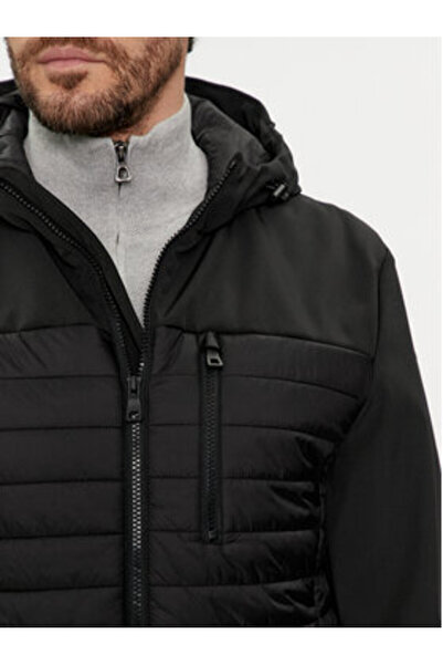 Geox Ανδρικό Μπουφάν Μετάβασης M4520K-TC180 Μαύρο