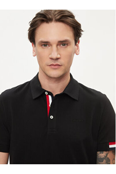 Geox Ανδρικό Πόλο M4510L-T2649 Μαύρο