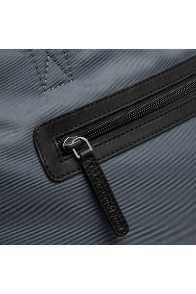 The Chesterfield Brand Large women's bag made of nylon and genuine leather, The Chesterfield Brand, Otta, Grey