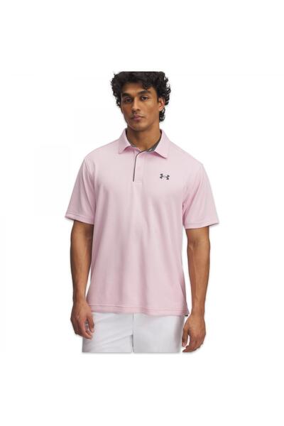 Under Armour 1290140 Tech Polo Pembe Erkek T-Shirt