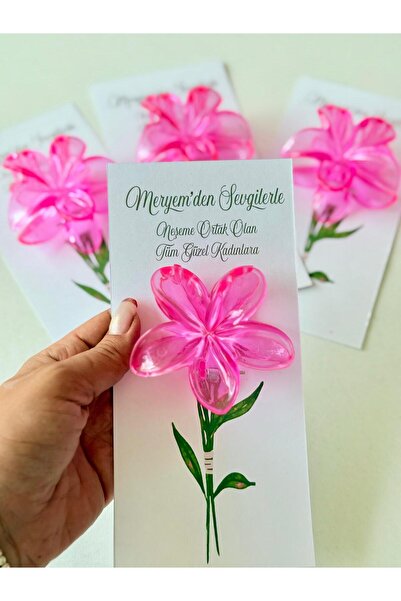 cacagift design İsme Özel Desenli Lotus Toka Bride-Kına- Özel Gün Hediyesi 1 ...