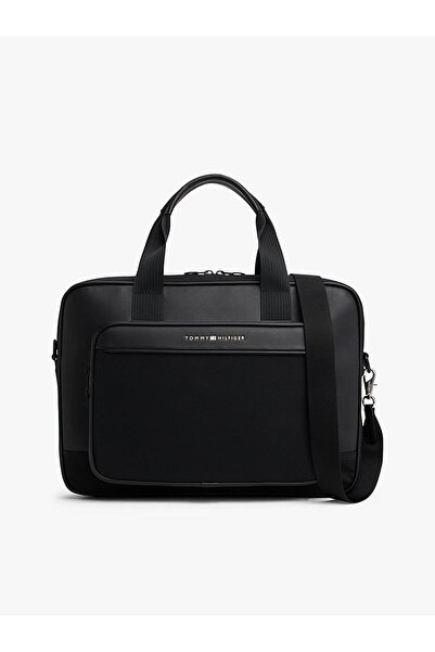 Tommy Hilfiger Erkek Marka Logolu Modern Şık Evrak Ve Laptop Kullanımına Uygu...