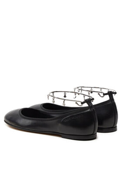 Karl Lagerfeld γυναικείες μπαλαρίνες KL40124 μαύρες