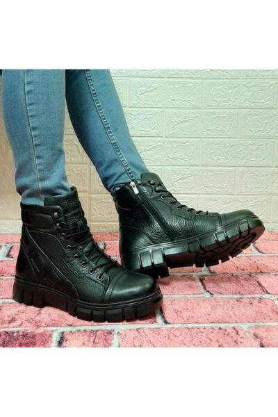 GÜLERSHOES Εγγυημένα Γνήσιο Δέρμα Αδιάβροχη Αντιολισθητική Σόλα Ορθοπεδικές Χειμερινές Ανδρικές Μπότες Μέγεθος 40-41-42-43-44