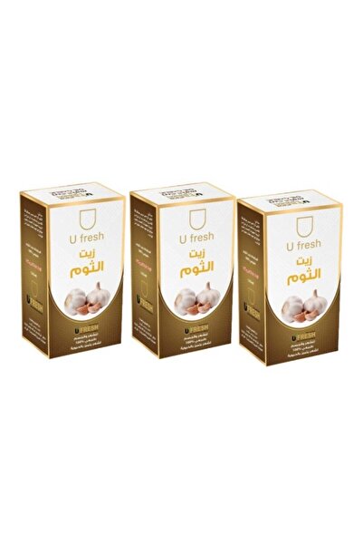 U FRESH Garlic oil for hair and body 125 ml 3 pieces