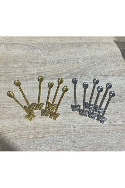 Hibana 6 Lı Kelebekli Çay Kaşığı